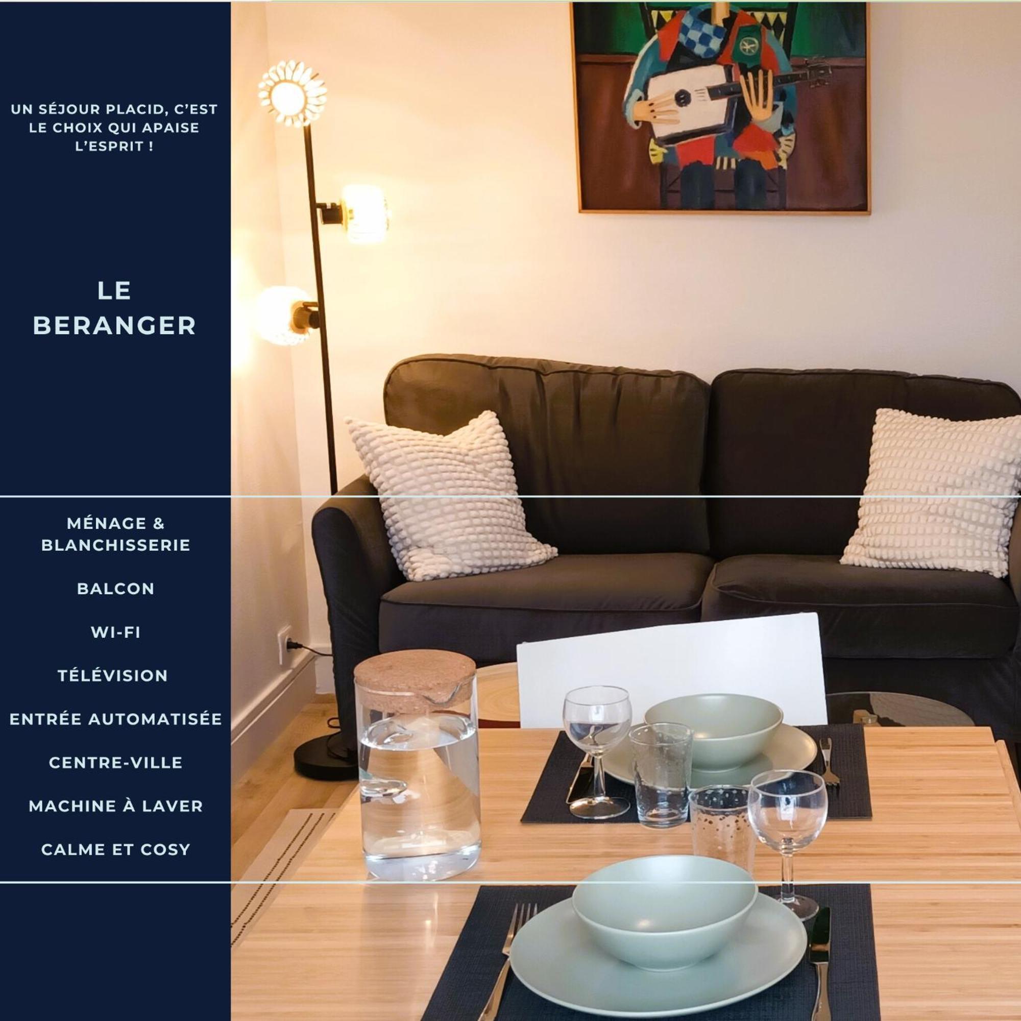 Le Beranger T2 Centre Wifi Balcon Leilighet Tours Eksteriør bilde